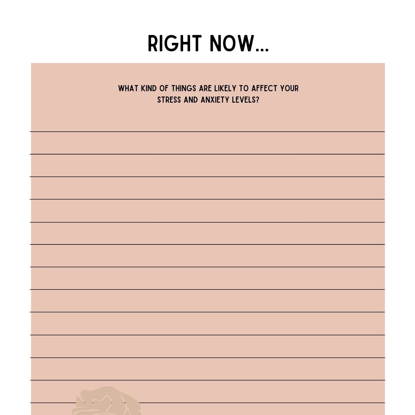 Calming Your Mind Journal
